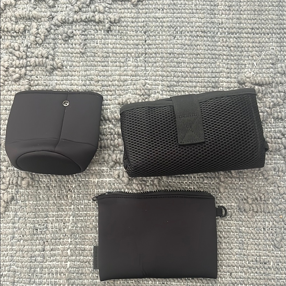 Dagne Dover Black Diaper Bag with Dual Zippers - Picture 2 of 5